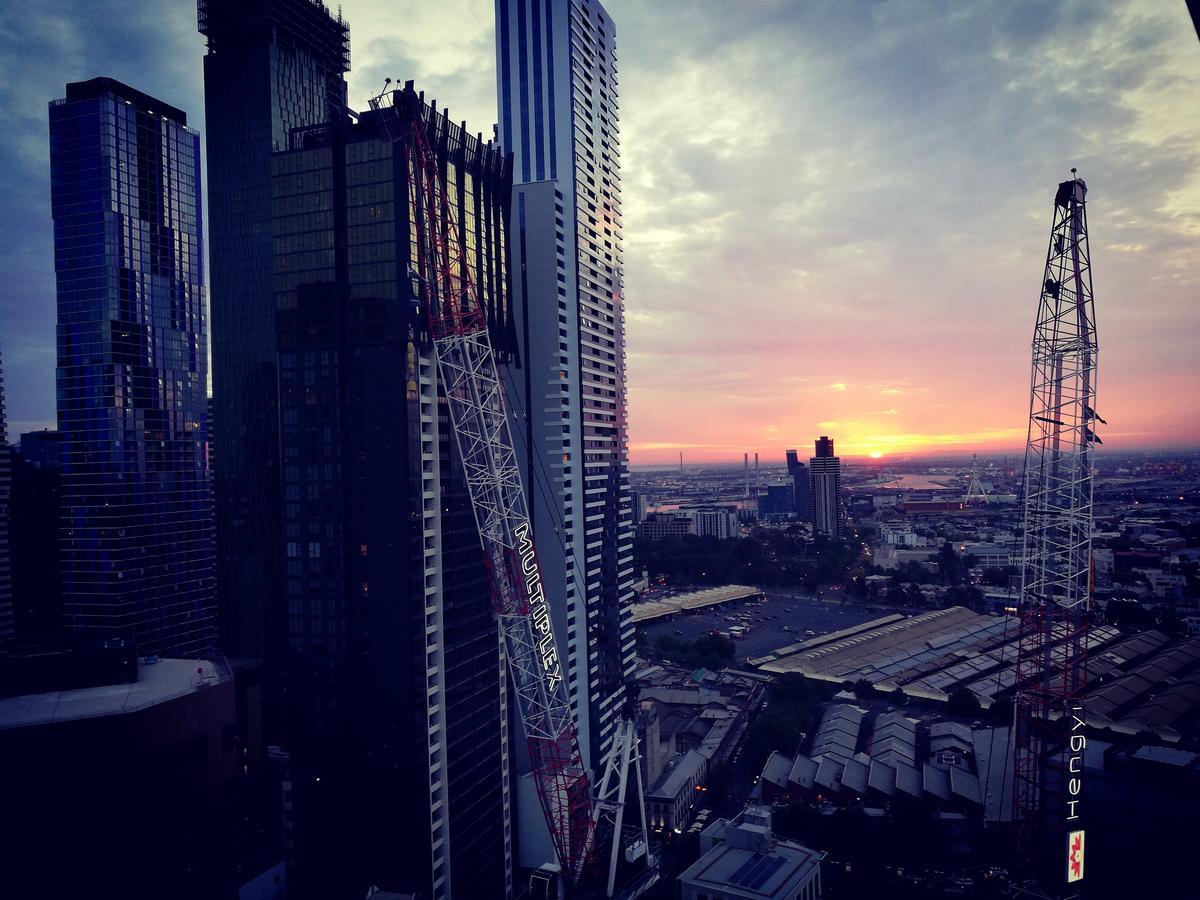 Hfn Heart Of Melbourne Cbd Lejlighed Eksteriør billede