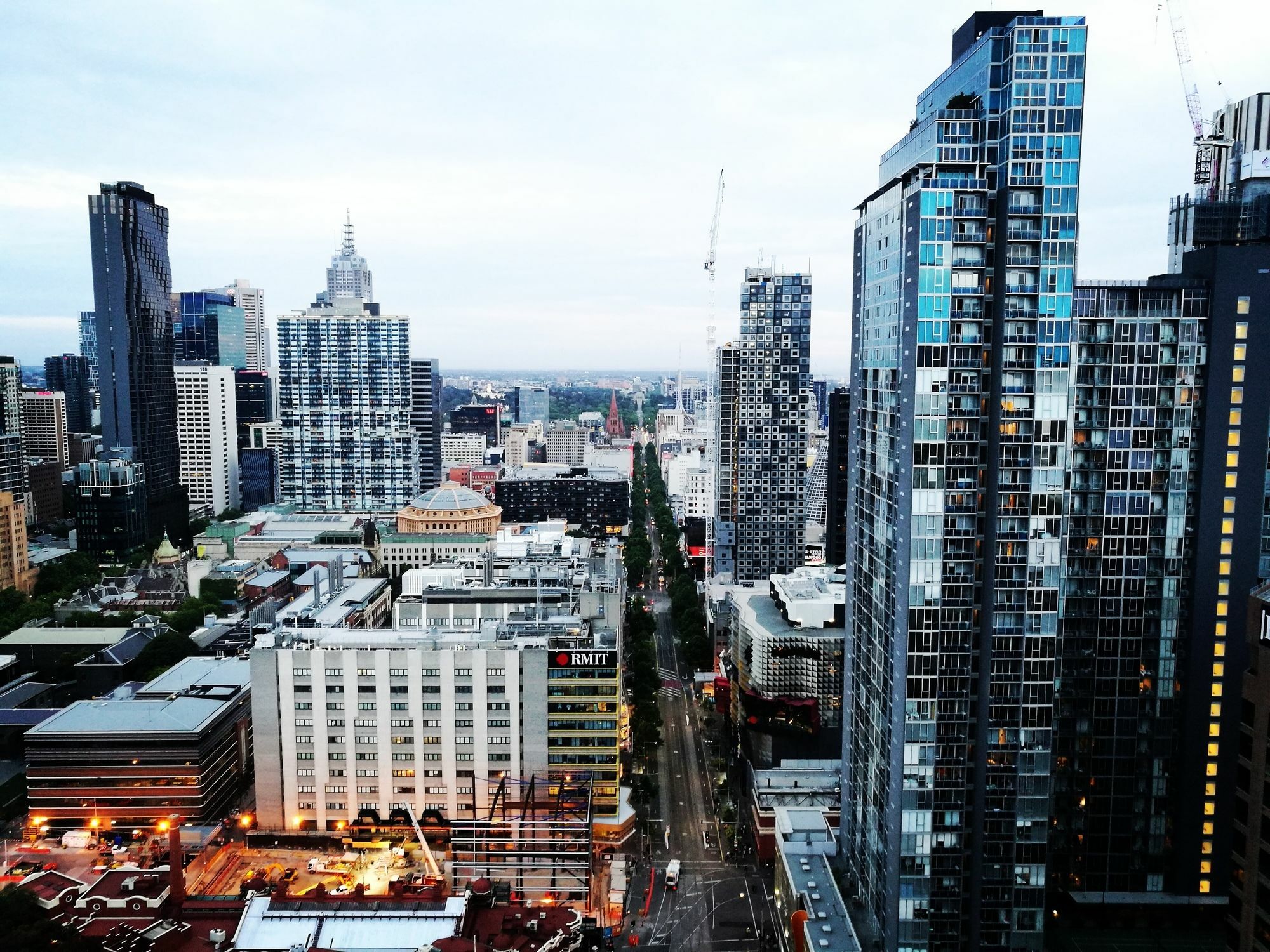 Hfn Heart Of Melbourne Cbd Lejlighed Eksteriør billede